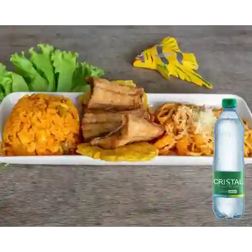 Combo Burro Mocho + Cristal con Gas 600 ml