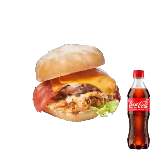 Combo Hamburguesa Super Especial +Cocacola Orig 400ml