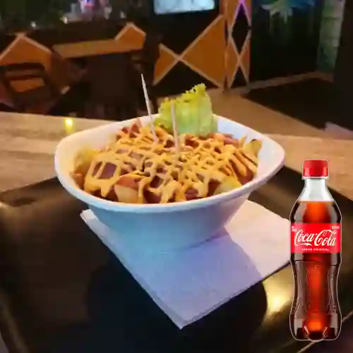 Combo Papas Americanas + Coca Cola Original 400 ml