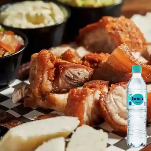 Combo Campesina Chicharrón Personal +Brisa S/gas 600ML
