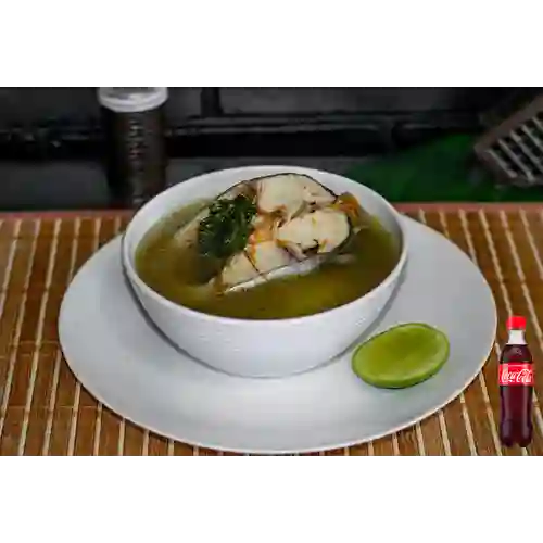 Combo Caldo de Pescado +Cocacola Orig 400ml