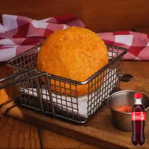 Combo Arepa de Huevo + Coca-Cola Sabor Original 400 ml