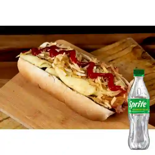 Combo Perro Caliente + Sprite Original 400ml