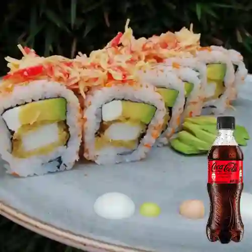 Combo Royal Roll + Coca Cola Sin Azúcar 400 ml