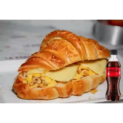 Combo Desayuno A. M. + Coca Cola Sin Azúcar 400 ml
