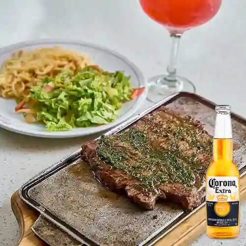Combo Baby Beef + Corona 330 ml