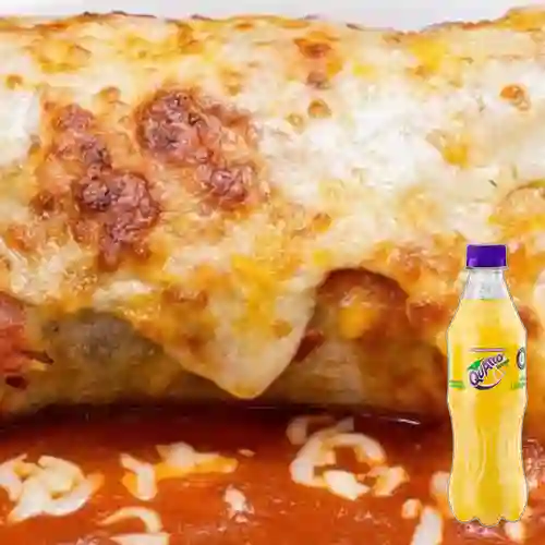 Combo Burrito Ropa Vieja + Quatro Original 400ML