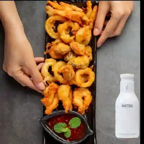 Camarones Crunk +Hatsu Blanco c/ Mangostino 250ml