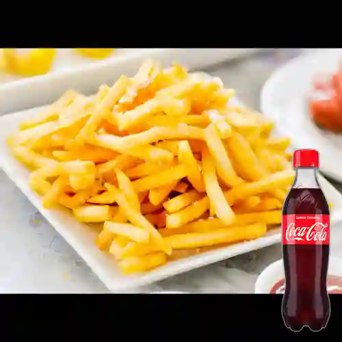 Combo Papas a la Francesa 200g + Cocacola Orig 400ml