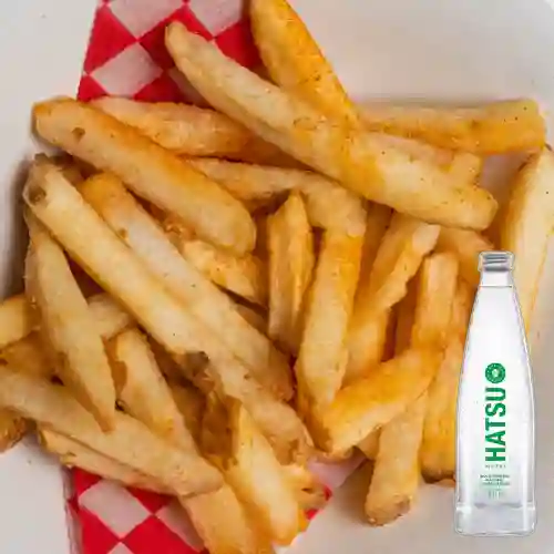 Combo Papas a la Francesa + Agua Hatsu con Gas 300ml