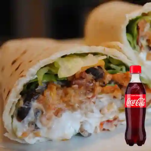 Combo Burro Azteca Especial +Cocacola Orig 400ml