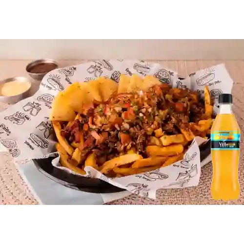 Combo Papas Beef + Del Valle Naranja 400 ml