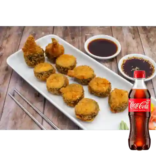Combo Panko Ebi Roll + Coca Cola Original 400 ml