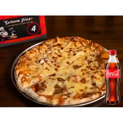 Combo Pizza Small 2 + Coca Cola Original 400 ml
