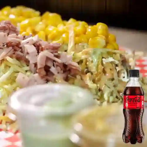 Combo Chuzo Bambam + Coca Cola Sin Azúcar 400 ml