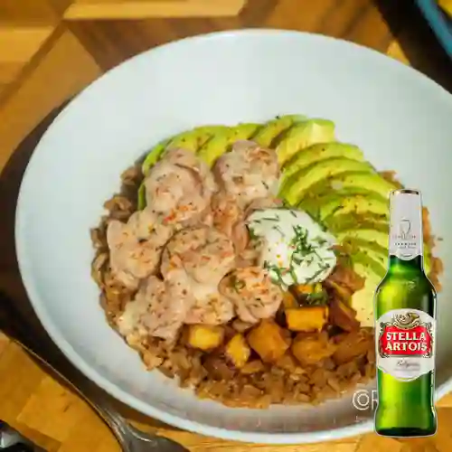 Combo Suero Camaron + Stella Artois 290 ml
