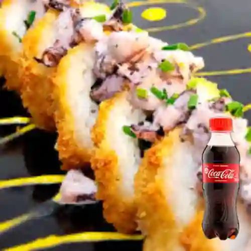 Combo Octopus Roll + Coca Cola Original 200 ml