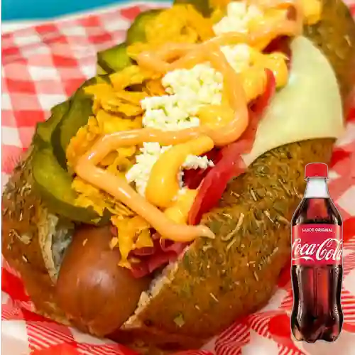 Combo Wisconsin + Coca Cola Original 500 ml
