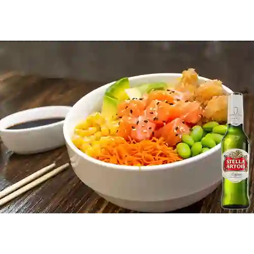 Combo Poke Oslo + Stella Artois 335 ml
