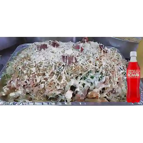 Combo Salchipapa Mona + Kola Roman 400ml