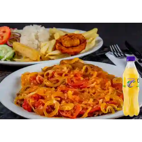 Combo Carne en Bistec + Quatro Original 400ML