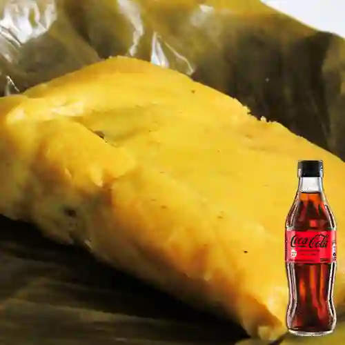 Combo Hayacas + Coca Cola Sin Azúcar 300ML