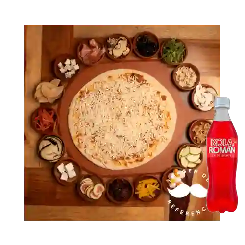 Pizza Clásica Margarita Personal +Kola Roman 500ml