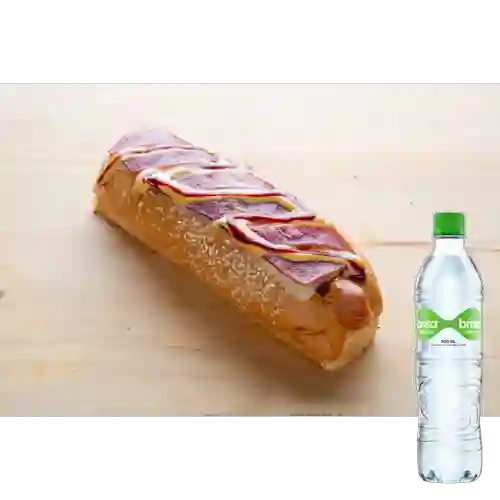 Combo Bendito Hot Dog Ranchero + Brisa Con Gas 600ML