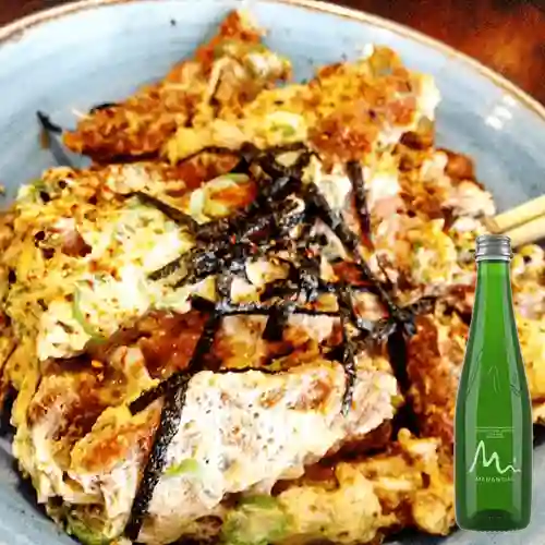 Combo Katsu Don + Manantial Con Gas 300ML