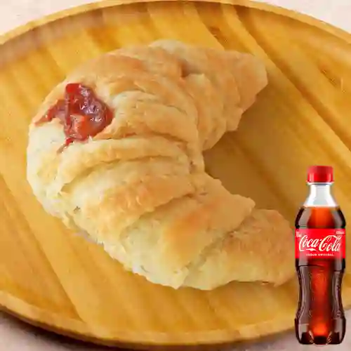 Croissant Bocadillo c/ Queso +Cocacola Org 400ml