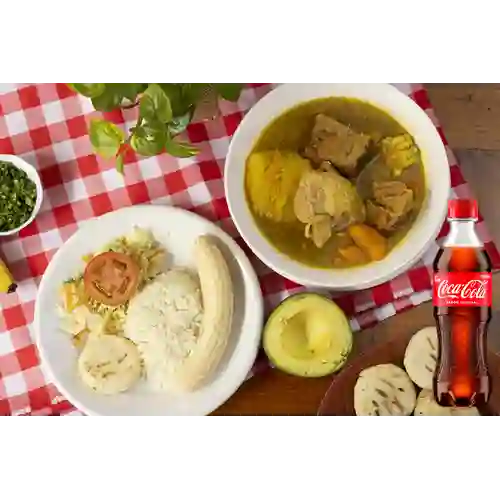 Combo Sancocho Trifásico + Coca Cola Original 400 ml
