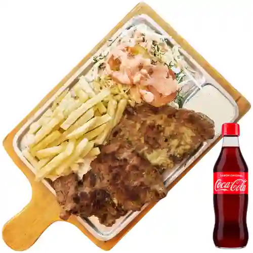 Combo Carne Especial + Coca-Cola Sabor Original 350 ml