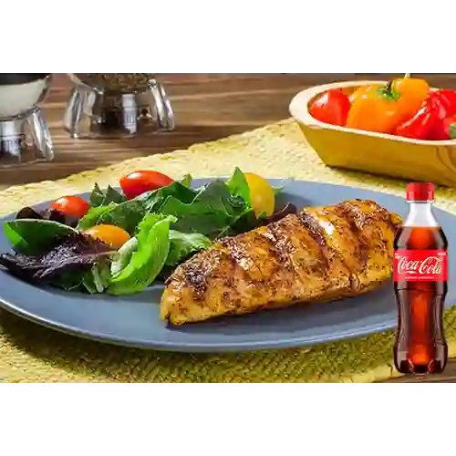 Combo Pechuga a la Plancha + Coca Cola Original 400 ml