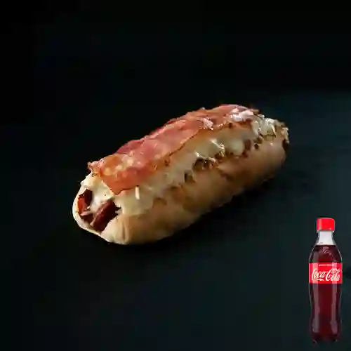 Combo Perro Suizo + Coca-Cola Sabor Original 400 ml