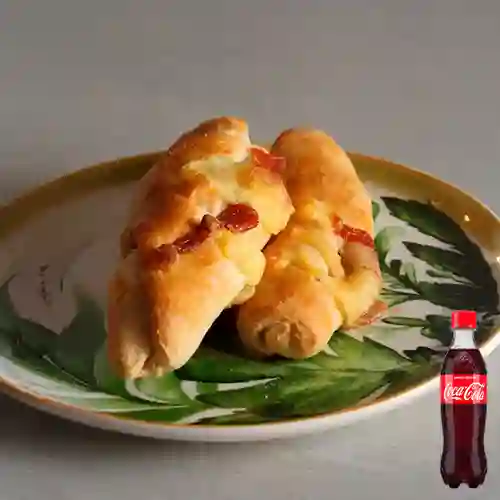 Flauta de Queso c/ Bocadillo +Cocacola Org 400ml