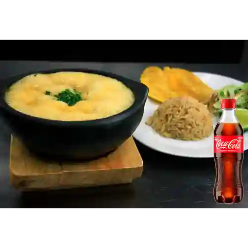 Combo Cazuela de Mariscos + Coca Cola Original 400 ml