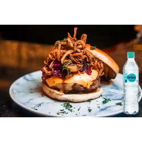 Combo Hamburguesa San Felicin + Brisa Sin Gas 600ML