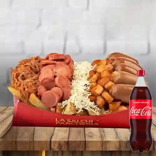 Combo Salchi Costeña + Coca-Cola Sabor Original 1.5 l