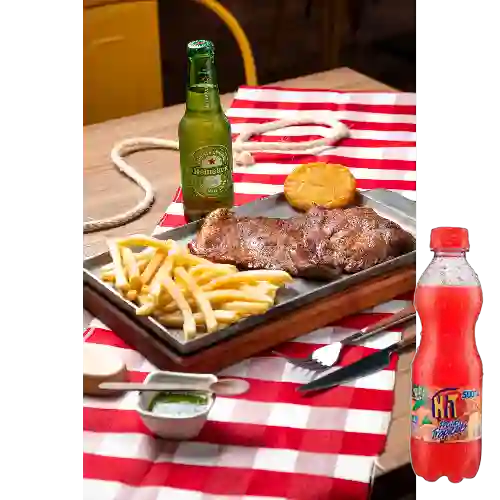 Combo Churrasco Argentino +Hit Frutas Tropicales 500ml