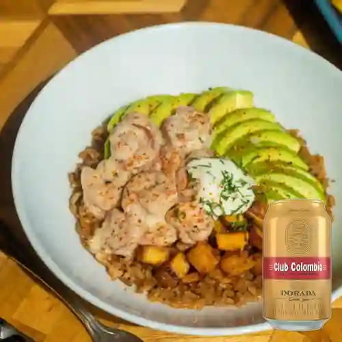 Combo Suero Camaron + Club col. Dorada Lta 330ml