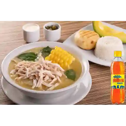 Combo Sopa de Ajiaco + Colombiana 300 ml