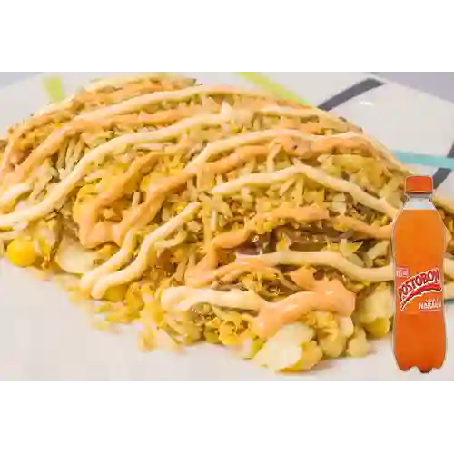 Combo Mazorcada + Naranja Postobón 500 ml