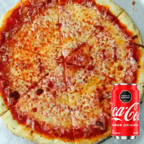 Combo Cheese Pizza + Coca Cola Original 330ML
