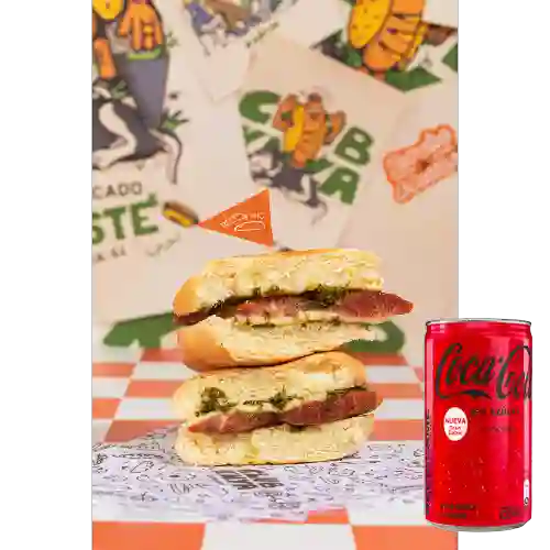 Combo Choripan Picante + Coca-Cola Sin Azúcar 235 ml