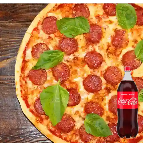 Combo Pizza Extra Grande X12 +Cocacola Orig 2.5 L