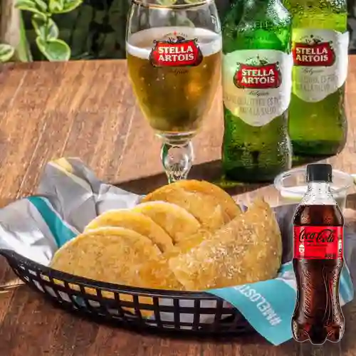 Combo Empanadas + Coca Cola Sin Azúcar 400 ml