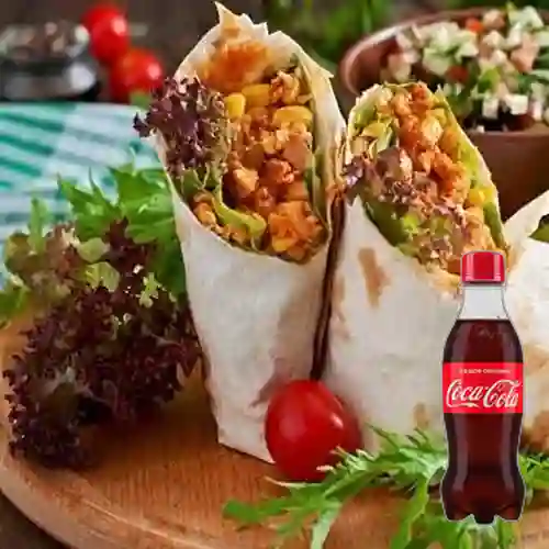 Combo Burro Especial + Coca Cola Sabor Original 250 ml