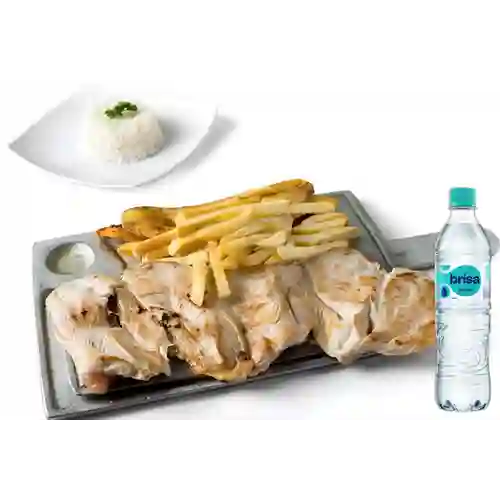 Combo Media Pechuga a la Plancha + Brisa Sin Gas 600ML