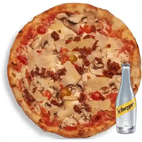 Combo Pizza Primavera + Schweppes Soda 300ml