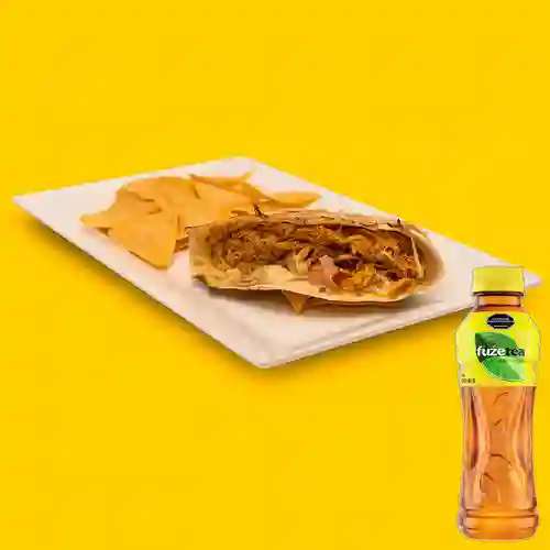 Combo Quesadilla Proteína + Fuze Tea Limón 400ML
